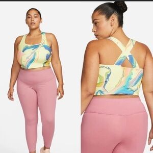 Nike Aurora Tank in Yellow Dri-Fit Size 2X